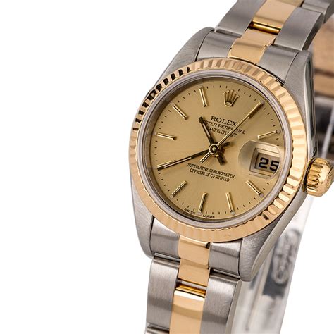 oyster perpetual datejust rolex two tone with diamonds womens|Rolex Oyster Perpetual Datejust 72200.